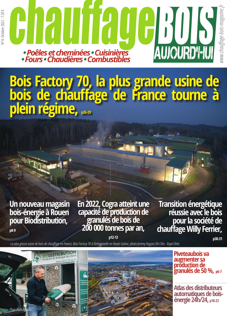 Croissance historique et encourageante de la consommation de granulé de bois  en France – Chauffage bois aujourd'hui : Magazine professionnel du chauffage  domestique au bois