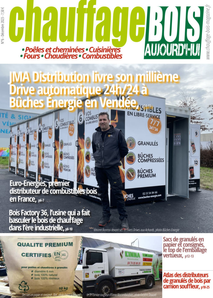 Le magazine Chauffage Bois Aujourd’hui n°6 de décembre 2023 est paru – Gratuit en pdf