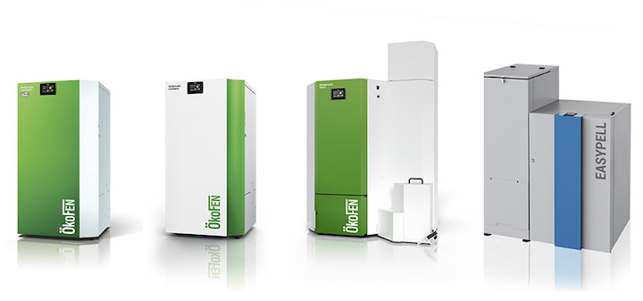 ÖkoFEN confirme sa diversification vers les chaudières à bûches ou plaquettes, et les pompes à chaleur