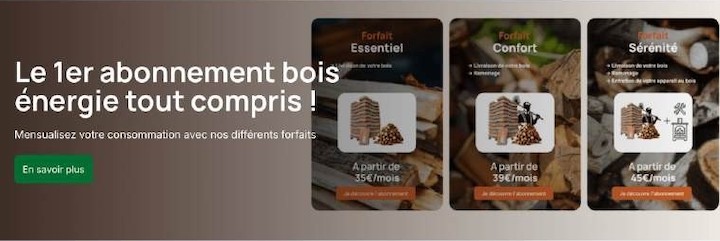 Le chauffage au bois entre dans l’ère de l’abonnement