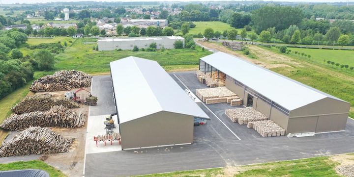 Un nouveau pôle de production de bois de chauffage et bûches compressées pour Agriopale