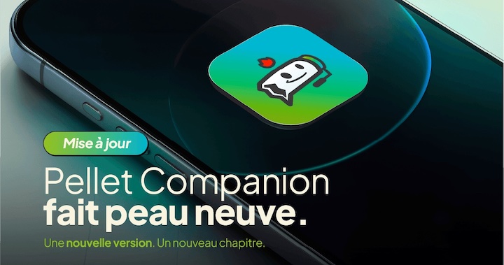 Une nouvelle version de l&rsquo;application Pellet Companion est disponible !