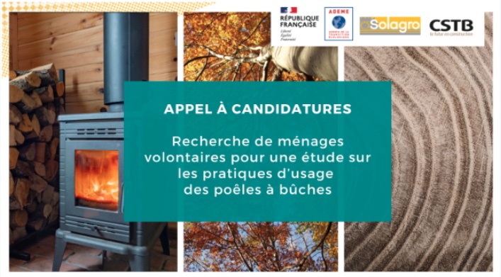 Appel à utilisateurs d&rsquo;un poêle à bûches pour une campagne de suivi de performances