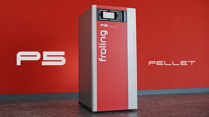 Fröling lance la P5 : une gamme de chaudières à granulés pilotées par la régulation LTC 5000